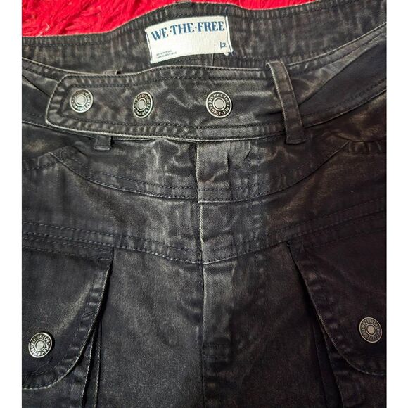 Free People We the Free Midrise Black Jeans - Picture 5 of 6